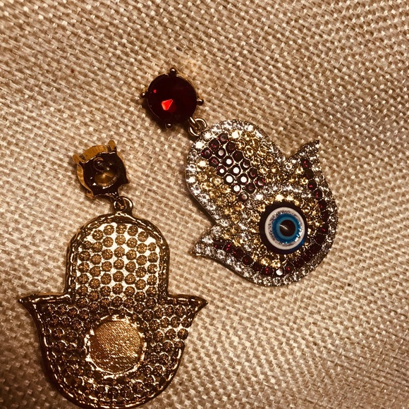 Hamsah / Hand of Fatima earrings - Picture 3 of 6